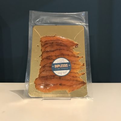 Saumon Gravelax Grué de Cacao 2/3 personnes