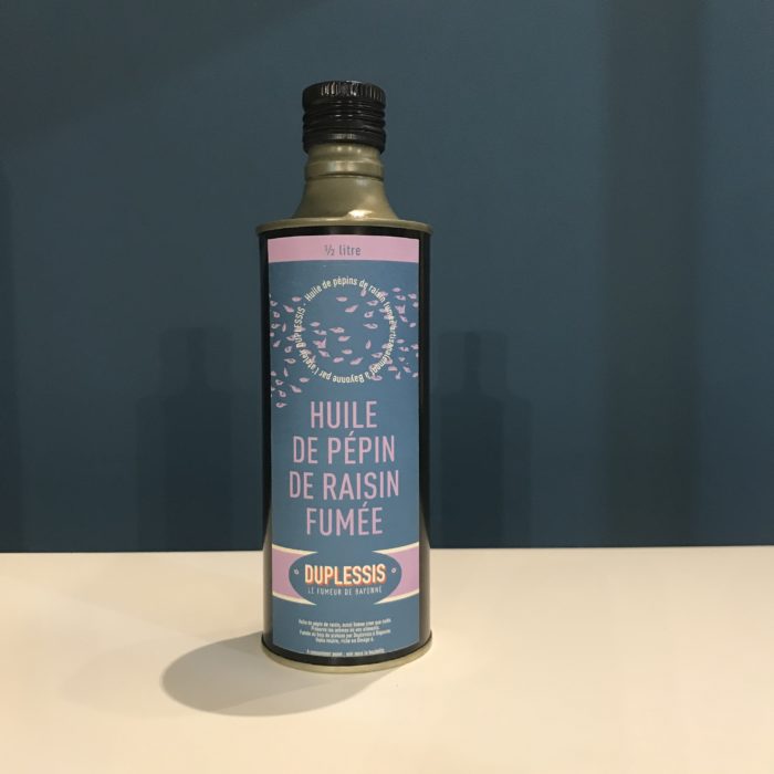 Huile de pépin de raisin fumée
