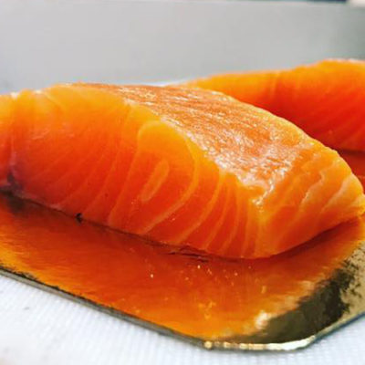 Pavé de saumon fumé