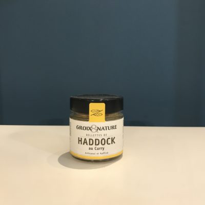 RILLETTES  DE HADDOCK AU CURRY - GROIX & NATURE