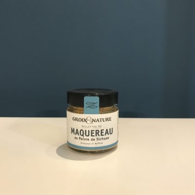 RILLETTES DE MAQUEREAUX AU POIVRE DE SICHUAN - GROIX & NATURE