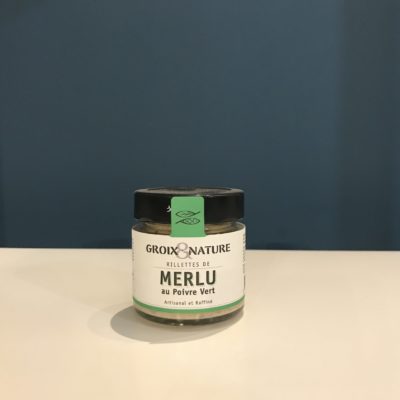 RILLETTES DE MERLU AU POIVRE VERT - GROIX & NATURE