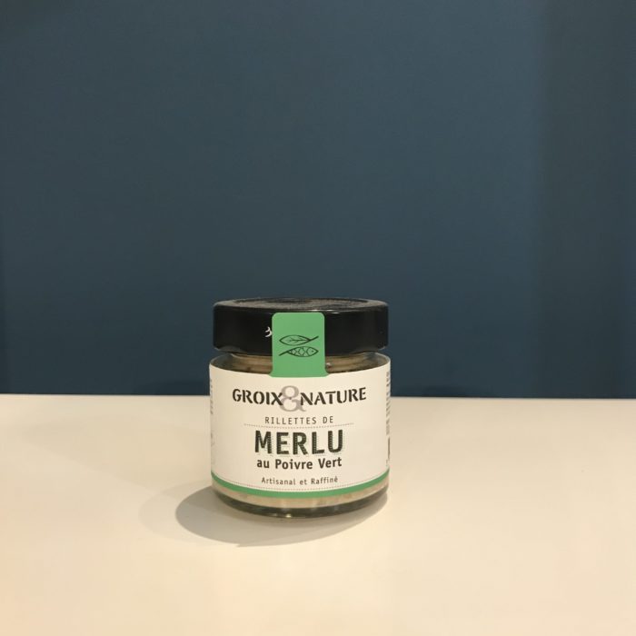 RILLETTES DE MERLU AU POIVRE VERT - GROIX & NATURE