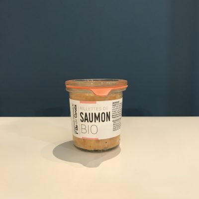 RILLETTES DE SAUMON BIO - GROIX & NATURE