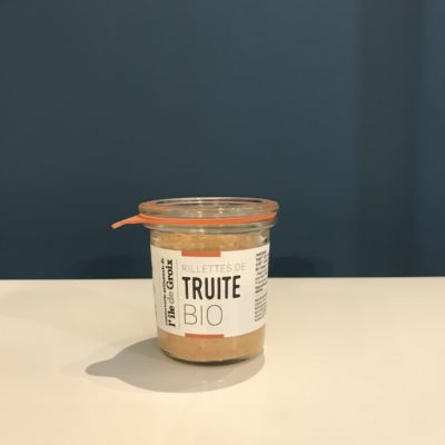 RILLETTES DE TRUITE BIO - GROIX & NATURE