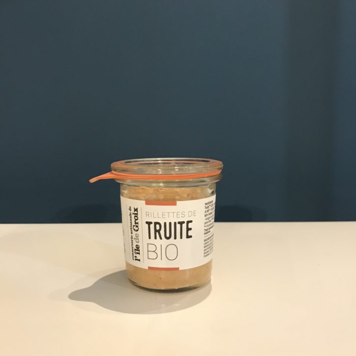 RILLETTES DE TRUITE BIO - GROIX & NATURE