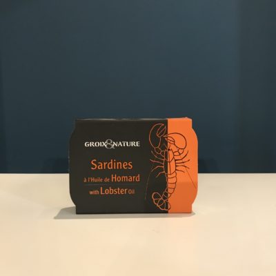 SARDINES à L'HUILE DE HOMARD - GROIX & NATURE
