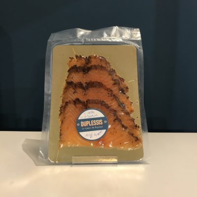 Saumon fumé 4 épices 2/3 personnes