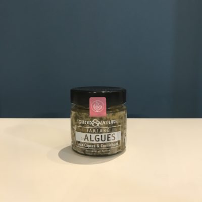 TARTARE D'ALGUES CAPRES ET CORNICHONS - GROIX & NATURE