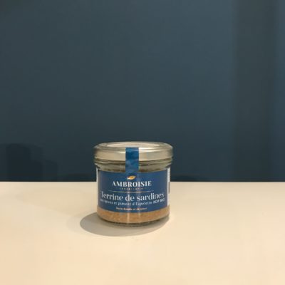 TERRINE DE SARDINES - AMBROISIE